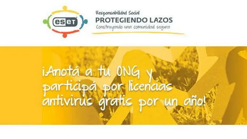 ESET regala licencias Antivirus ONG